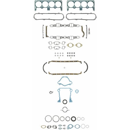 Fel-Pro Chry/Dod-Pas&Tk/Ply-Pas&Tk 273/318 2B.C., FS8553PT-9 FS8553PT-9